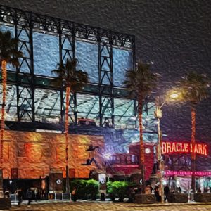 Outside Oracle Giants StadiumSF