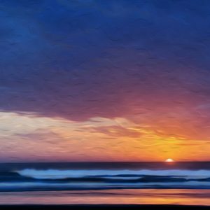 Blue Sunset